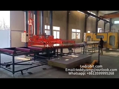 Máquina de carregamento e descarregamento de placas elétricas de vidro de magnésio personalizada em 300KG-3000 Kg de capacidade