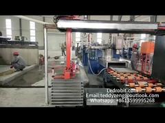 Máquina automática de separação e carga/descarga de placas de cimento e tijolos