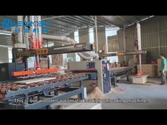 Máquina de carregamento e descarregamento controlada por PLC Máquina automática de carregamento e descarregamento de madeira