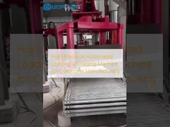 Máquina automática de carregamento e descarregamento de alta precisão para fabricação de calçados