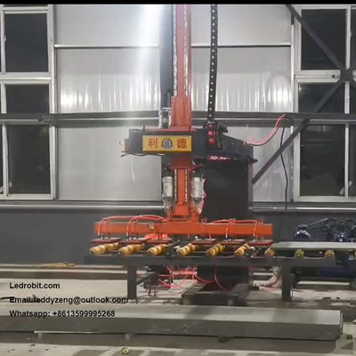 Máquina de carregamento e descarregamento de granito de laje Paragem de emergência Pressione do botão Servo Acionado