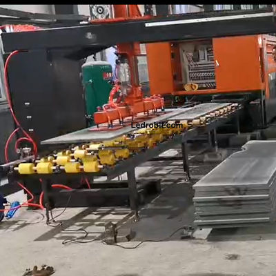 Máquina automática de carga e descarga de granito com parada de emergência