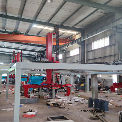 Indústria 300 a 3000 kg Cnc Carregamento e descarregamento de pinça de agarrador Sistema de paletização automatizado