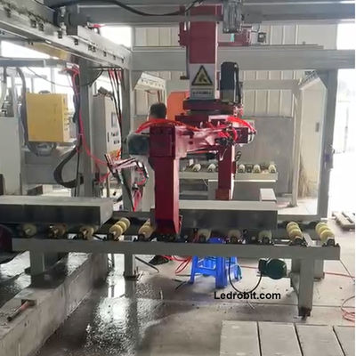 Carregamento e descarregamento automático por CNC 3000 kg Capacidade LCD Display Paletizador automático