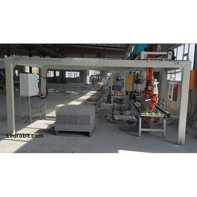 Máquina de descarga automática de pinças controlada por PLC Equipamento pesado com servomotor