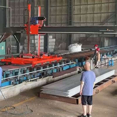 Equipamento de paletização de ardósia montado no chão