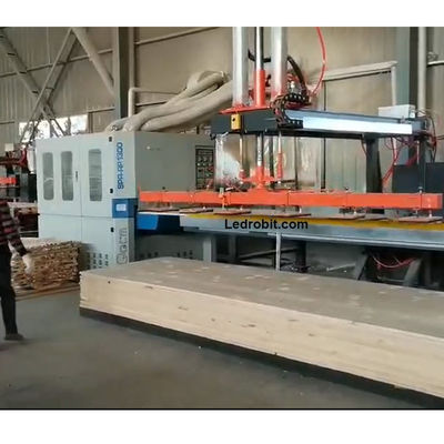 Máquina automática de carregamento de placas de madeira de 300 kg Sistema de carregamento e descarregamento OEM