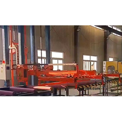 Sistema de carregamento e descarregamento de vidro industrial eléctrico