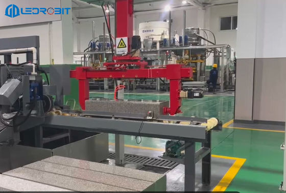 Máquina de paletização automática de pedras cortantes para a linha de produção automática de pedras cortantes Economize custos de pedras cortantes