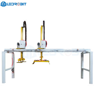 Estacador automático de separadores de paletes para tijolos de cimento Controle PLC