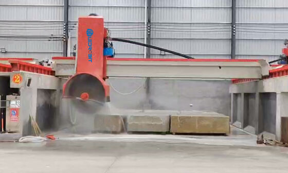 Para Serras de Ponte de Precisão de 0,01 mm para Processamento de Pedra Importada de Alto Valor, Garantindo Espessura de Laje com Desvio Zero