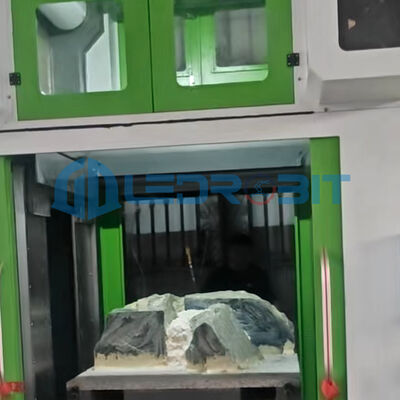 Máquina inteligente de corte de serra de fio de diamante PLC 10-220Π Faixa de tensão Garantindo estabilidade no corte de pedras preciosas